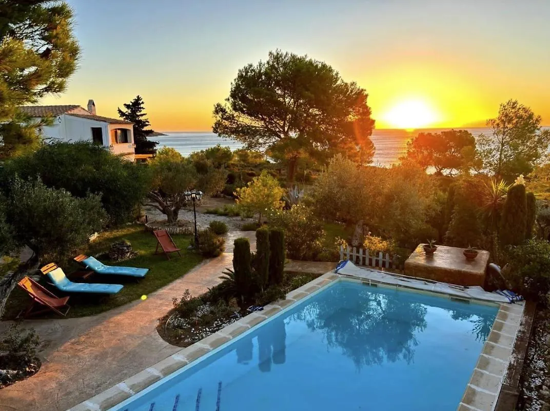 Apartment Preciosa Villa Con Vistas Al Mar Y Al Atardecer Y Piscina Privada L'Ametlla de Mar Spain
