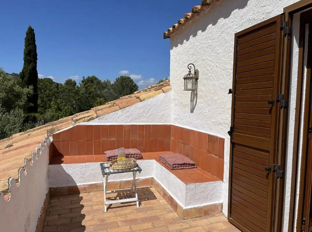 Preciosa Villa Con Vistas Al Mar Y Al Atardecer Y Piscina Privada L'Ametlla de Mar Apartment