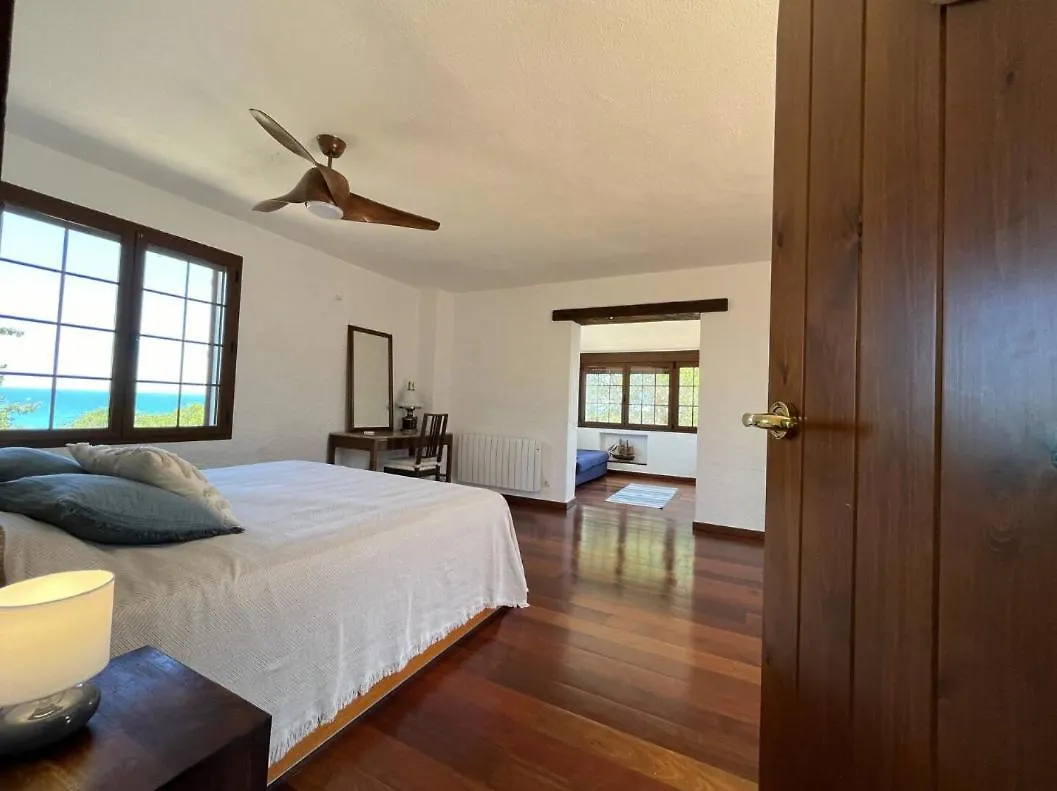 Preciosa Villa Con Vistas Al Mar Y Al Atardecer Y Piscina Privada L'Ametlla de Mar